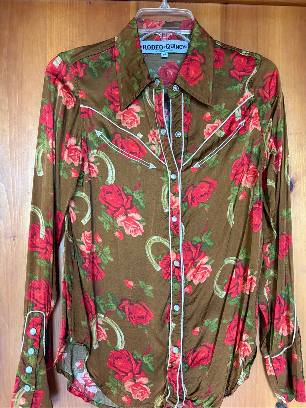 Rodeo Quincy Floral Button-Down Shirt